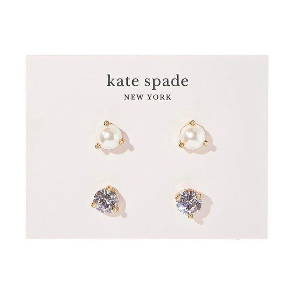 Kate spade New York Rise & Shine Stud Earrings (Set of 2)